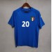 Italy 2000 EuroCup Home Blue Soccer Jersey